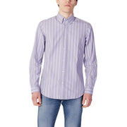 Hugo Boss Purple Cotton Shirt - ACCEXO