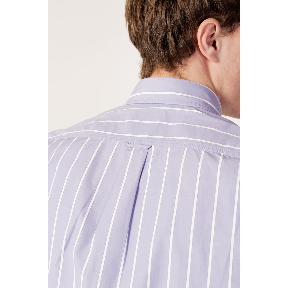 Hugo Boss Purple Cotton Shirt - ACCEXO