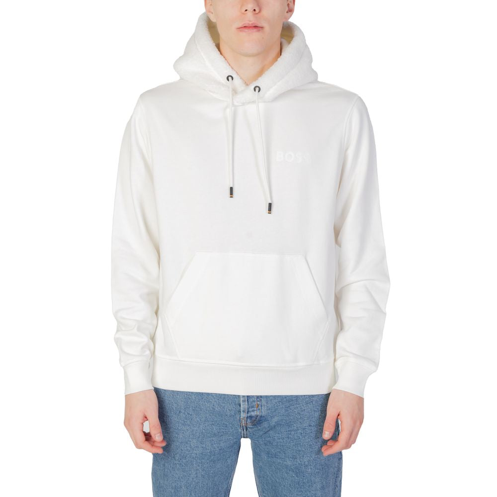 Hugo Boss Cream Cotton Sweater - ACCEXO