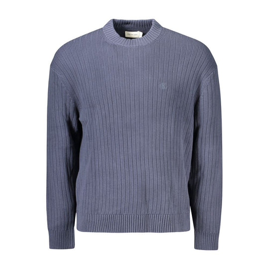 Calvin Klein Blue Cotton Men Sweater