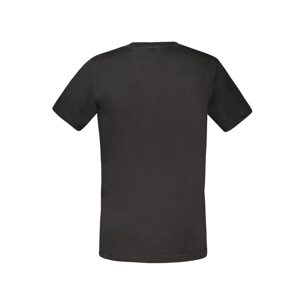 Calvin Klein Black Cotton Men T-Shirt