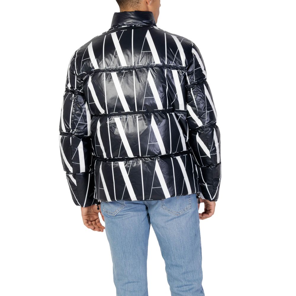Armani Exchange Black Polyester Jacket - ACCEXO