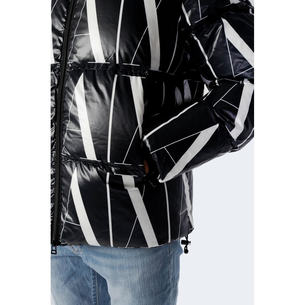 Armani Exchange Black Polyester Jacket - ACCEXO