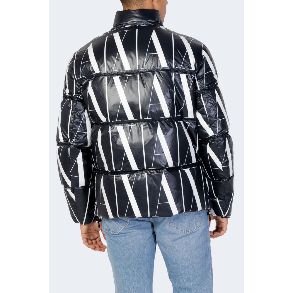 Armani Exchange Black Polyester Jacket - ACCEXO