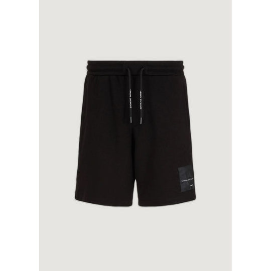 Armani Exchange Black Cotton Short