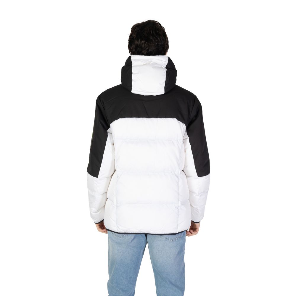 Hugo Boss White Recycled Polyester Jacket - ACCEXO