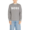 Hugo Boss Gray Cotton Sweater