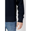 Hugo Boss Blue Cotton Sweater