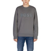 Hugo Boss Gray Cotton Sweater