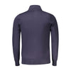 Coveri Moving Blue Nylon Sweater