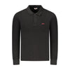 Rifle Black Cotton Polo Shirt