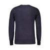 Coveri Moving Blue Nylon Sweater