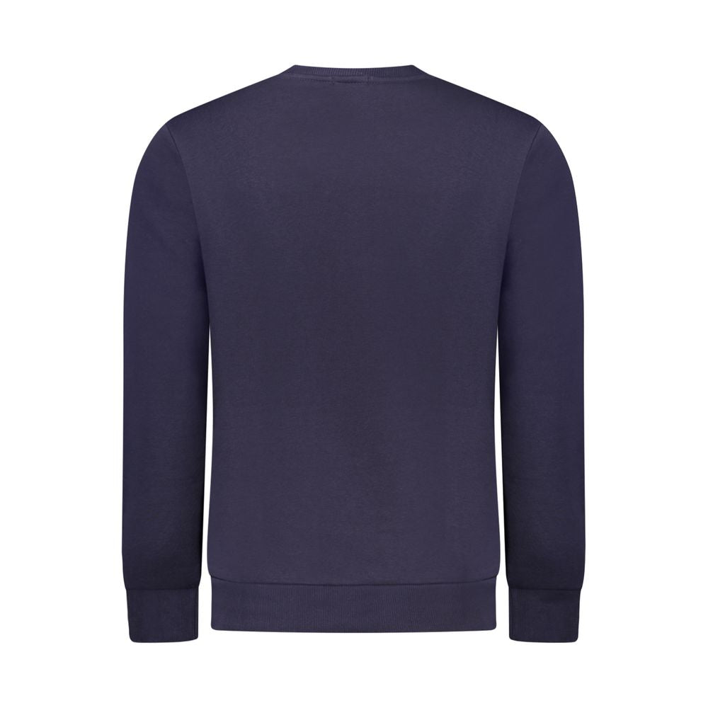 Rifle Blue Cotton Men Sweater