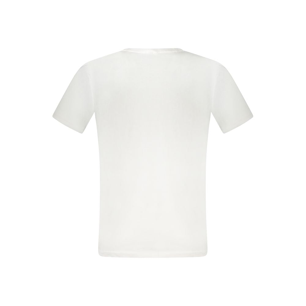 Rifle White Cotton Men T-Shirt