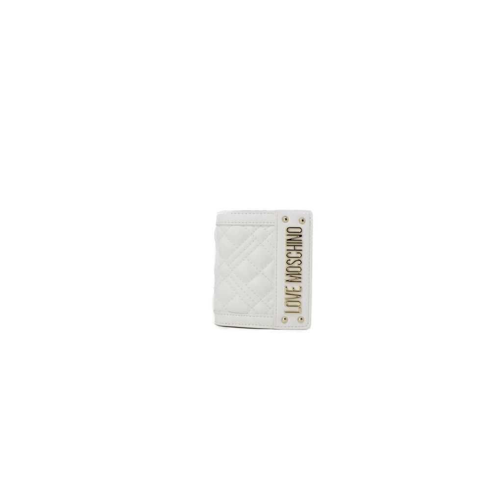 Love Moschino White Polyethylene Wallet - ACCEXO