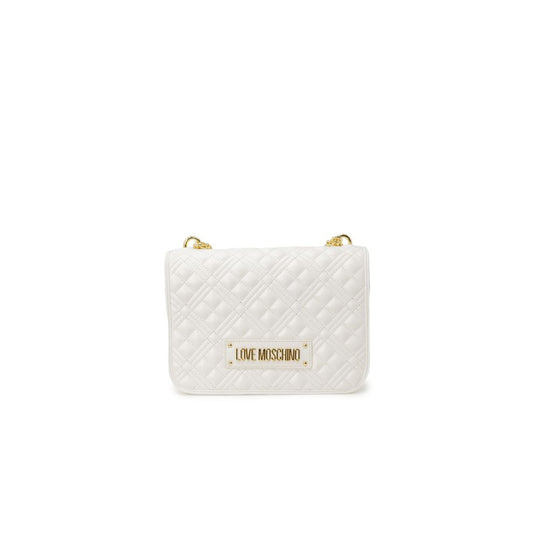 Love Moschino White Polyethylene Handbag