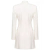 PINKO White Polyester Suits & Blazer