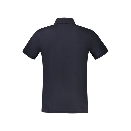 Hugo Boss Blue Cotton Men Polo Shirt