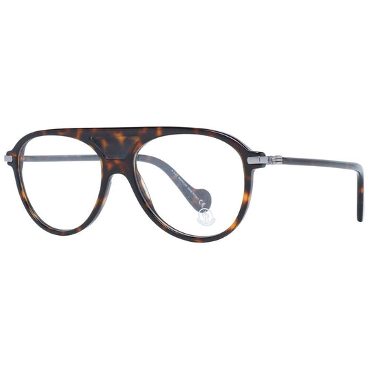 Moncler Brown Men Optical Frames