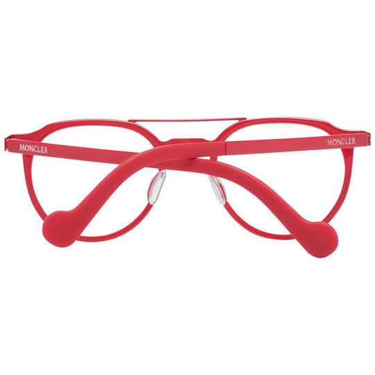 Moncler Red Unisex Optical Frames