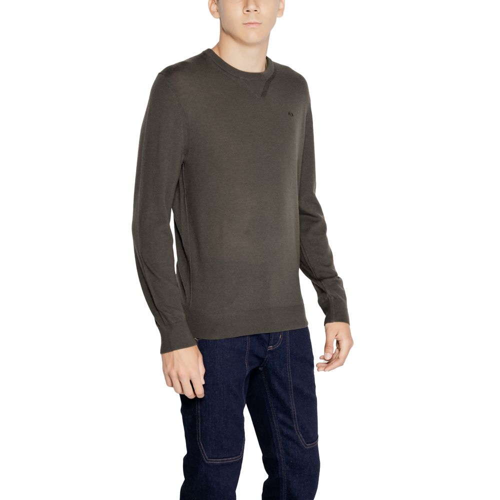 Armani Exchange Green Wool Sweater - ACCEXO