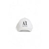 Armani Exchange White Cotton Hats & Cap