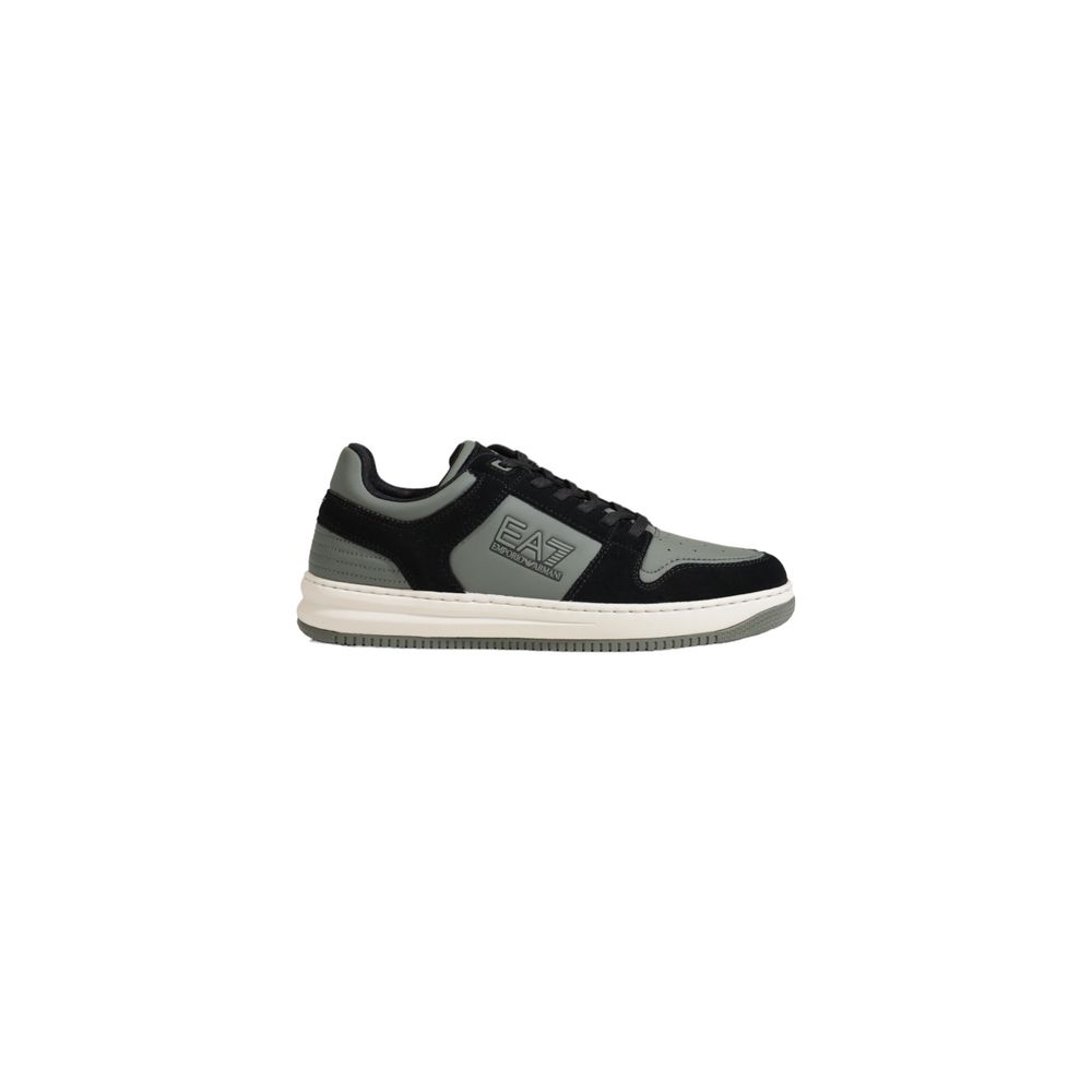 EA7 Emporio Armani Green Polyester Sneaker - ACCEXO