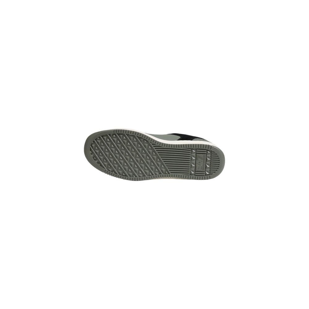 EA7 Emporio Armani Green Polyester Sneaker - ACCEXO