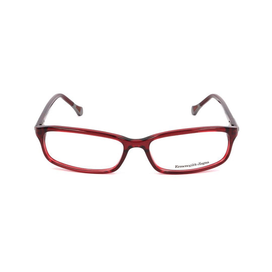 Ermenegildo Zegna Red Plastic Frames