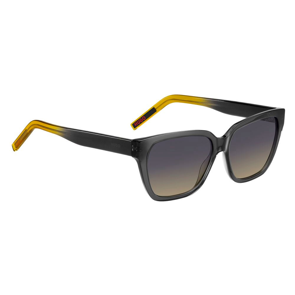 Hugo Boss Gray Acetate Sunglasses