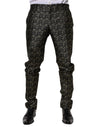 Dolce & Gabbana Black Stars Jacquard SICILIA 2 Piece Suit