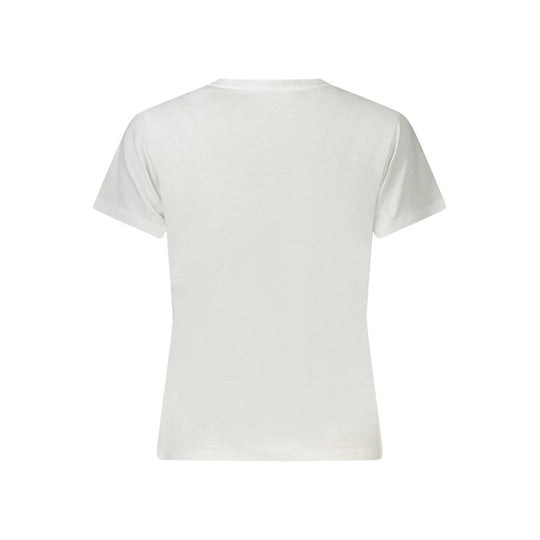 Guess Jeans White Cotton Women T-Shirt