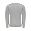 Cavalli Class Gray Polyester Sweater