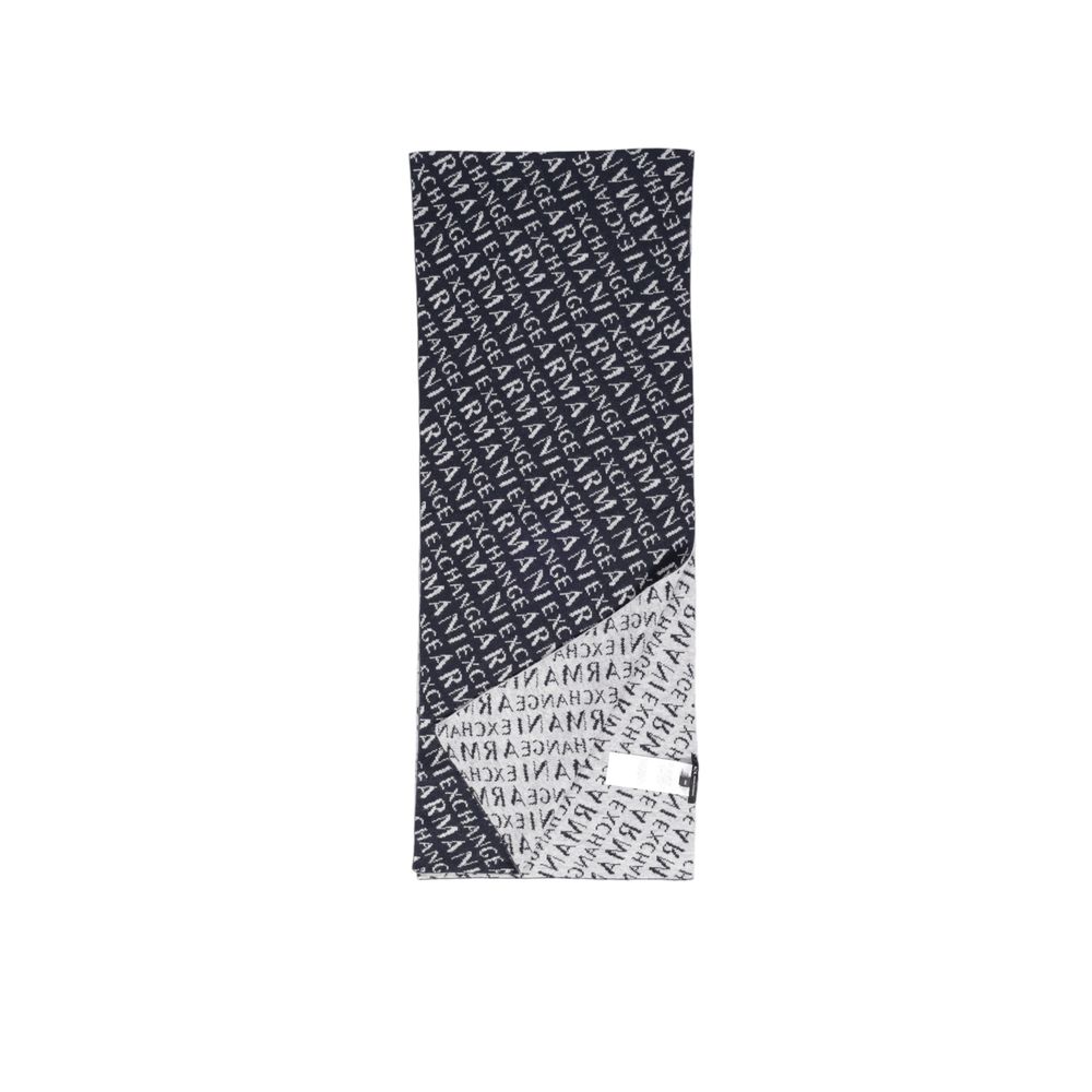 Armani Exchange Blue Polyamide Scarf - ACCEXO