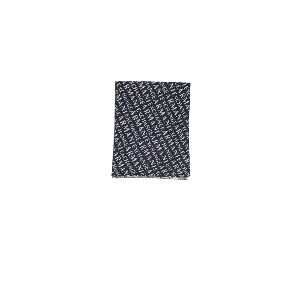 Armani Exchange Blue Polyamide Scarf - ACCEXO