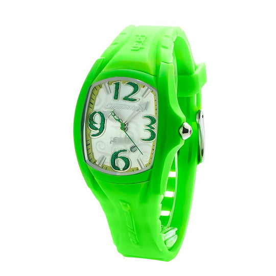 Chronotech Green Rubber Watch