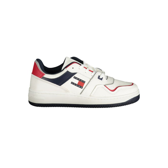 Tommy Hilfiger White Polyester Sneaker