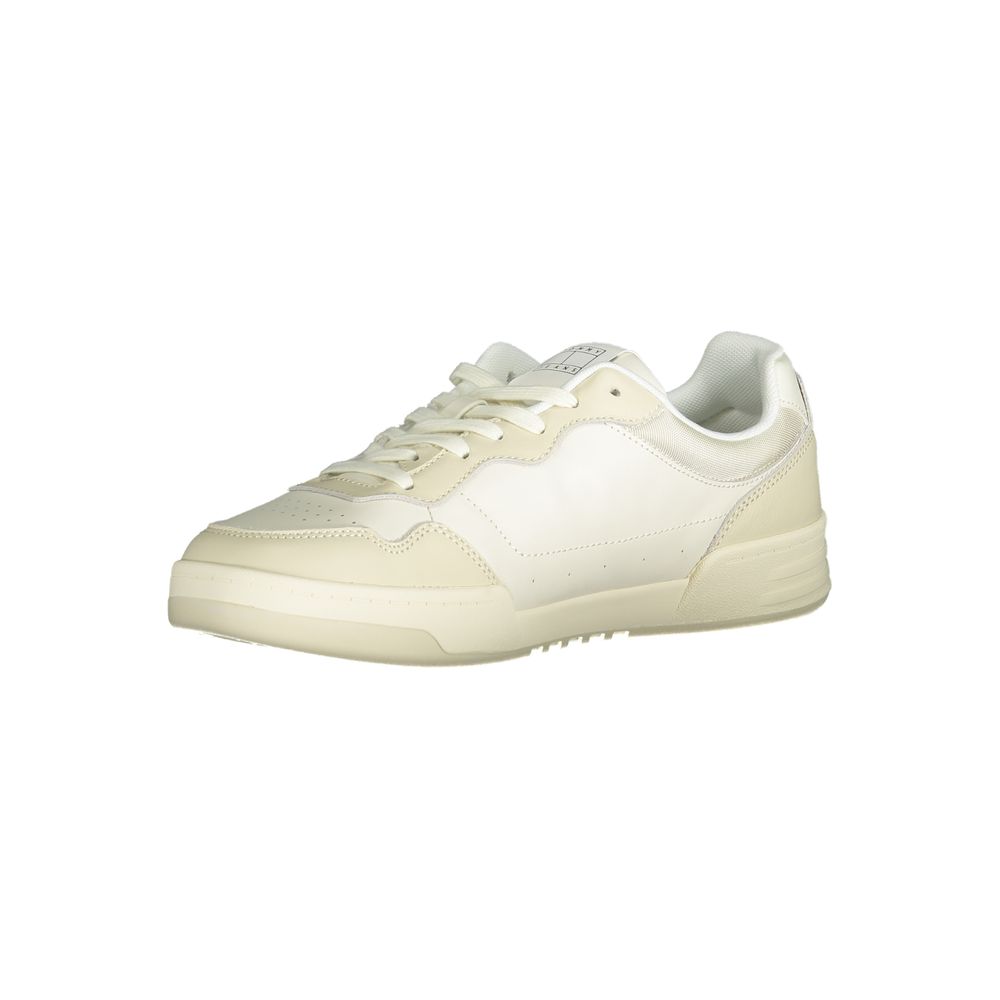 Tommy Hilfiger Beige Polyethylene Men Sneaker