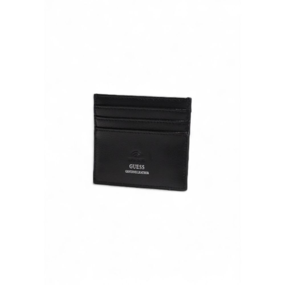 Guess Black Leather Wallet - ACCEXO