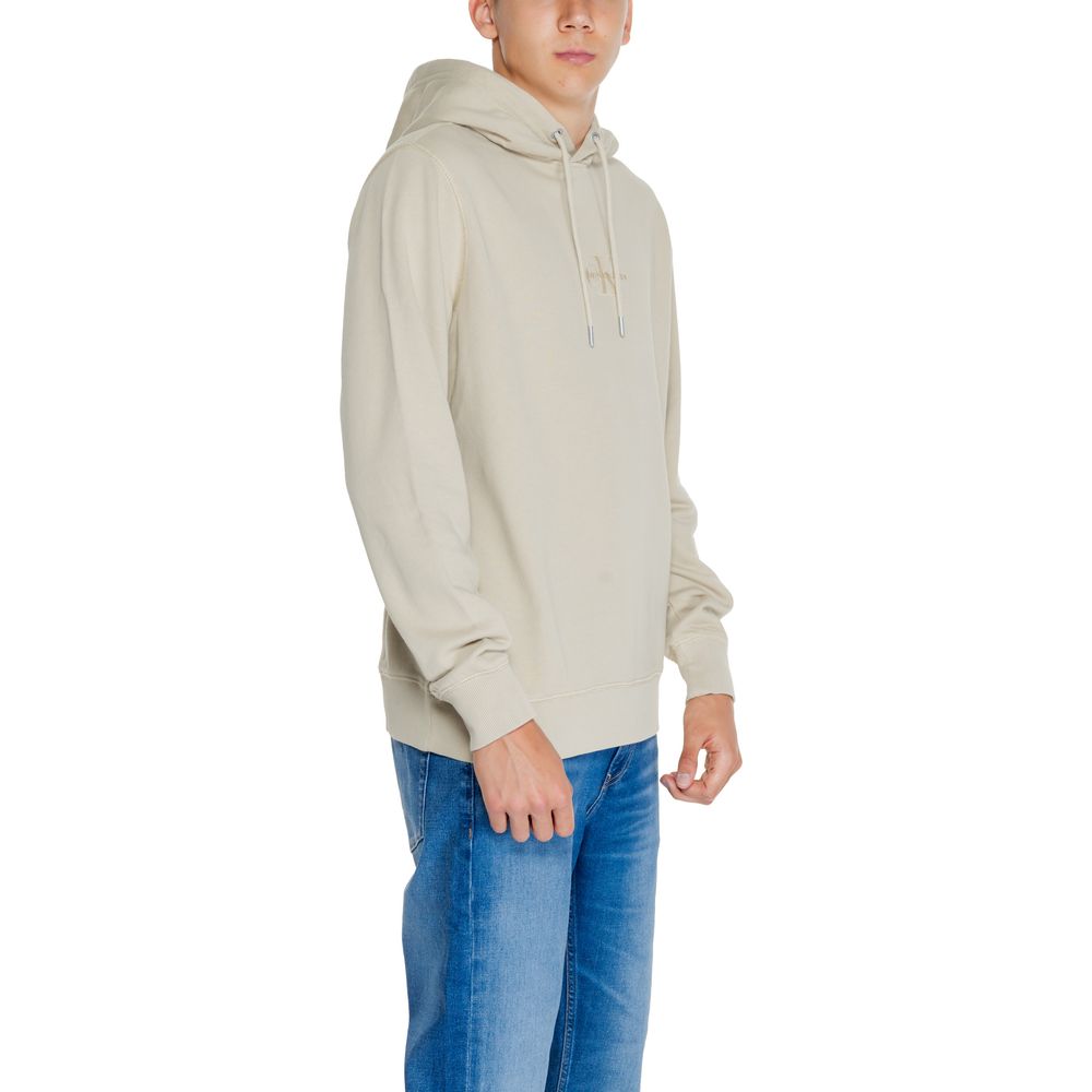 Calvin Klein Jeans Beige Cotton Cotton Sweater