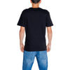 Calvin Klein Jeans Black Cotton Rigenerato T-Shirt