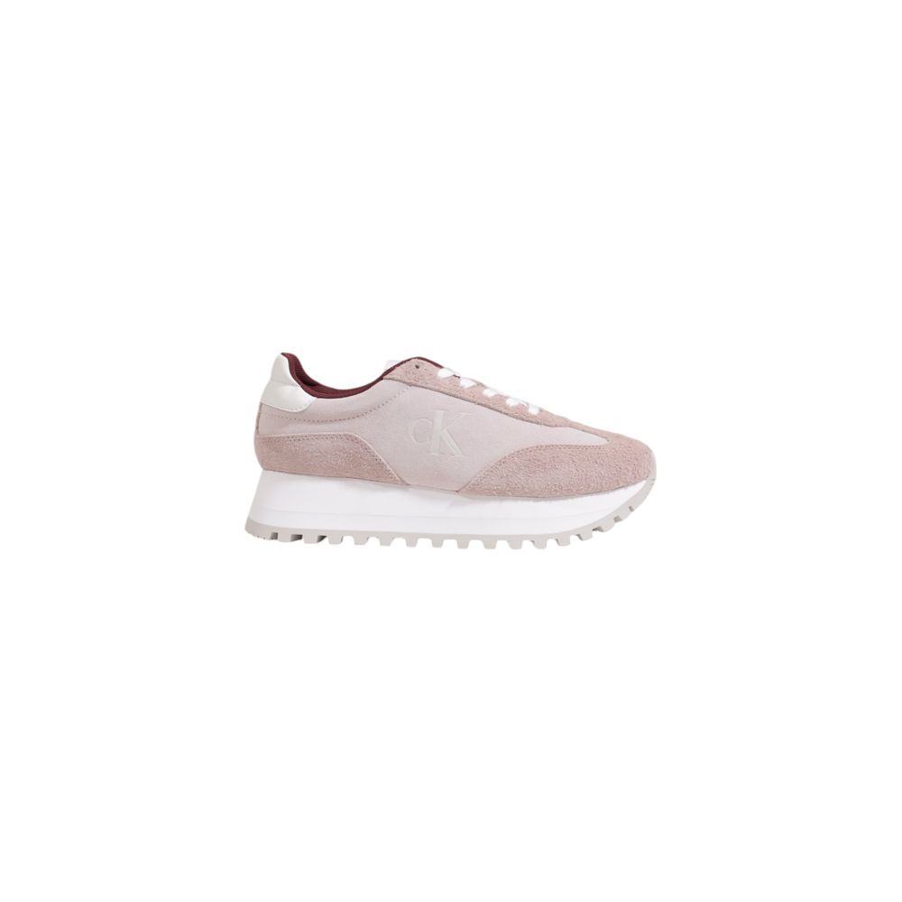 Calvin Klein Purple Leather Sneaker - ACCEXO