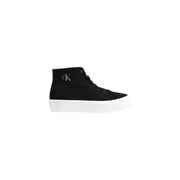 Calvin Klein Jeans Black Suede Leather Sneaker - ACCEXO