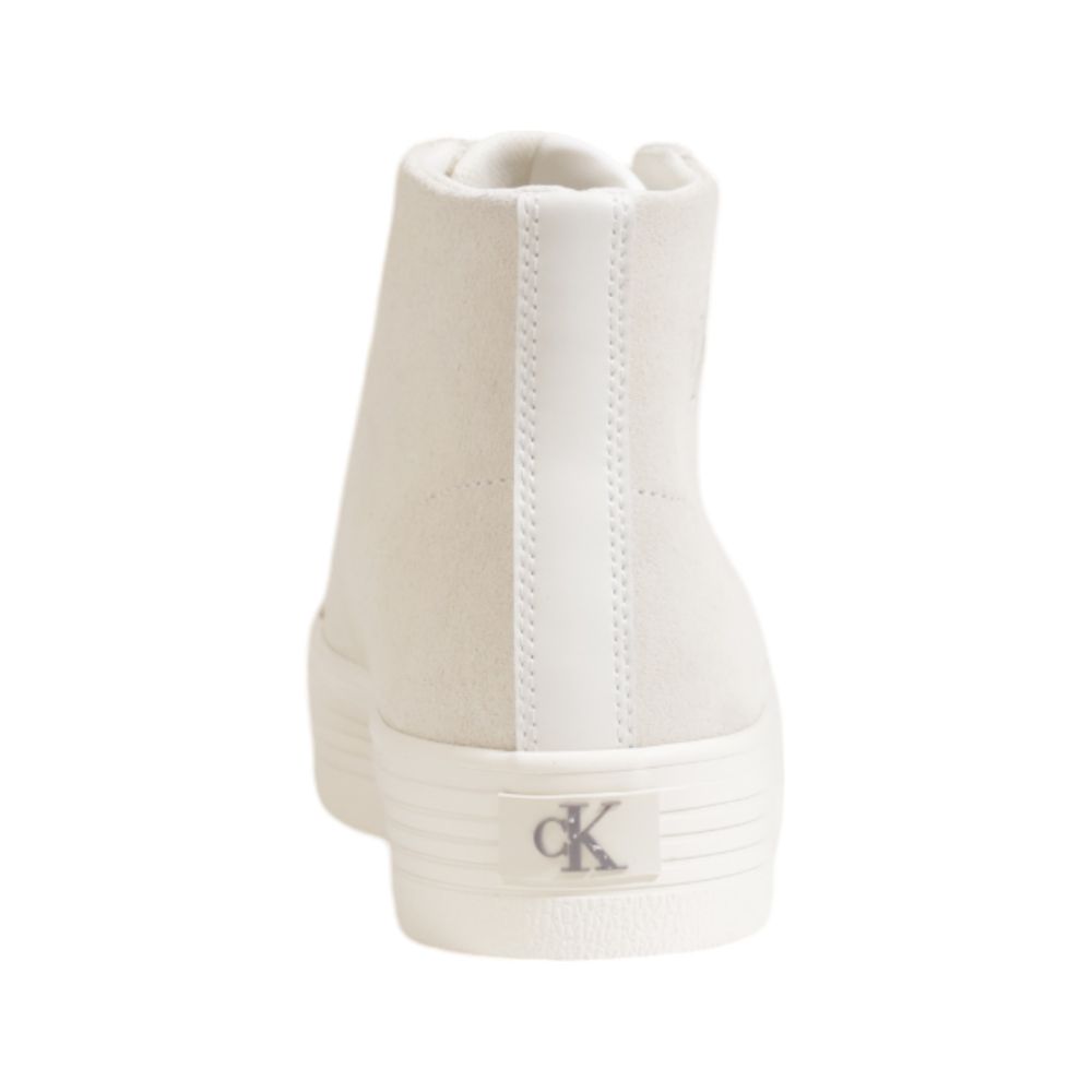 Calvin Klein Jeans Beige Suede Leather Sneaker - ACCEXO