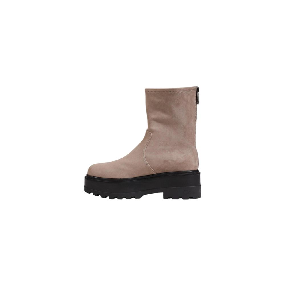 Calvin Klein Gray Recycled Polyester Boot - ACCEXO