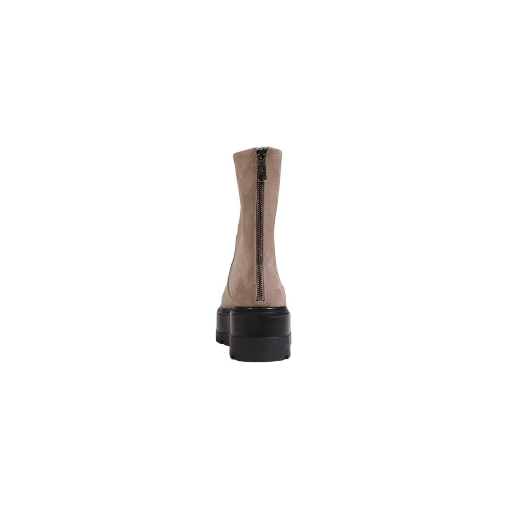 Calvin Klein Gray Recycled Polyester Boot - ACCEXO