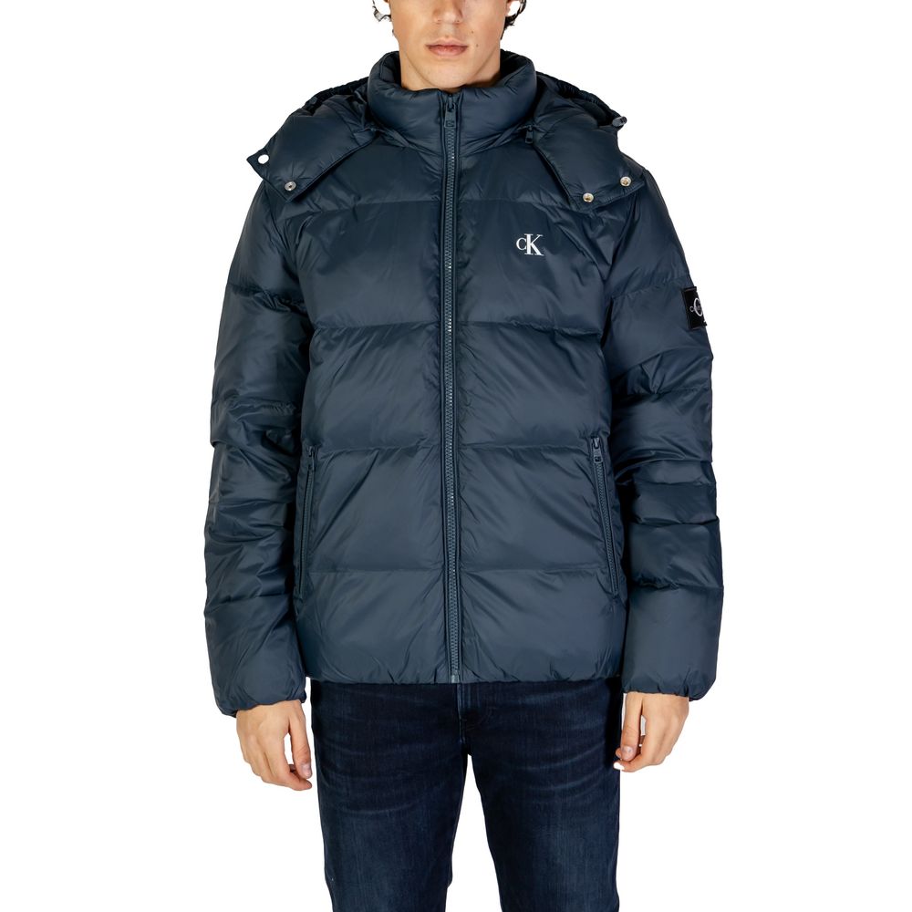 Calvin Klein Jeans Blue Polyamide Jacket - ACCEXO