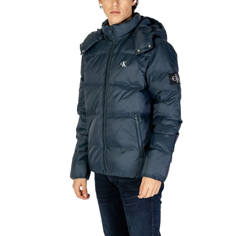 Calvin Klein Jeans Blue Polyamide Jacket - ACCEXO