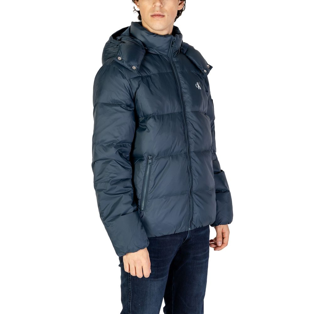 Calvin Klein Jeans Blue Polyamide Jacket - ACCEXO