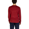 Calvin Klein Jeans Bordeaux Recycled Wool T-Shirt